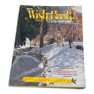 Sears Christmas Wish Book Catalog 2000 Toys Action Figures Barbie Fashion